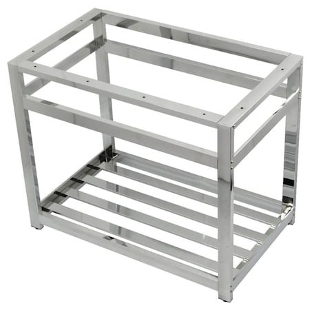 Fauceture VSP3722A1 Kingston Commercial 37" x 22" Console Sink Base, Chrm VSP3722A1